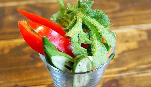 ベヂロカのランチメニューはサラダバー付き！ 珍しい野菜もあるよ