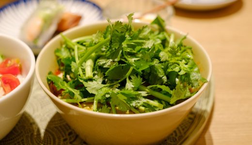 「Rice people, Nice people!」のパクチーたっぷりランチ